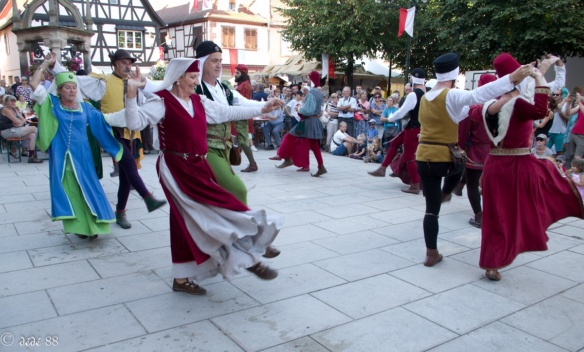 Fête médiévale de Rosheim le 9 septembre 2018