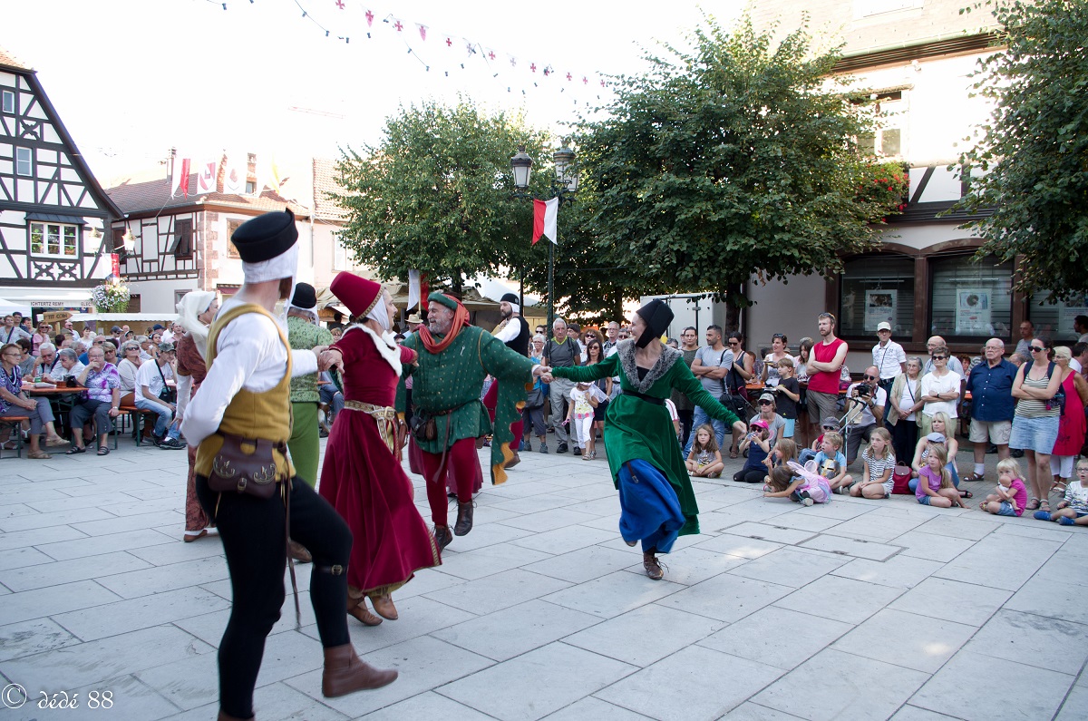 Fête médiévale de Rosheim le 9 septembre 2018